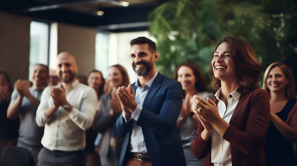 entreprise applaudissement