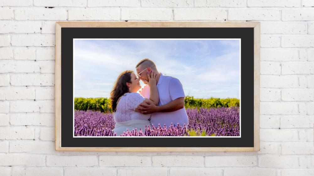 Caroline Carpentier Photographe dans les lavandes Vaucluse