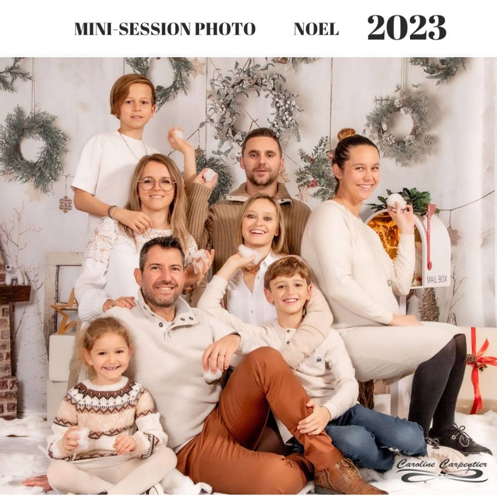mini session photo de noel